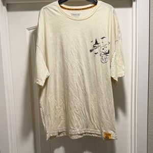 Peanuts Cream Graphic Short Sleeve Tee